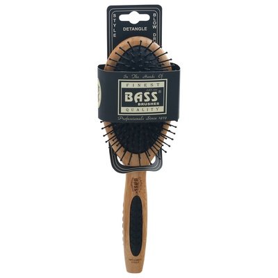 Bass Brushes Brush Nyl Brstl Lrg Ovl Wood 1 Ct [UNFI #09135] T