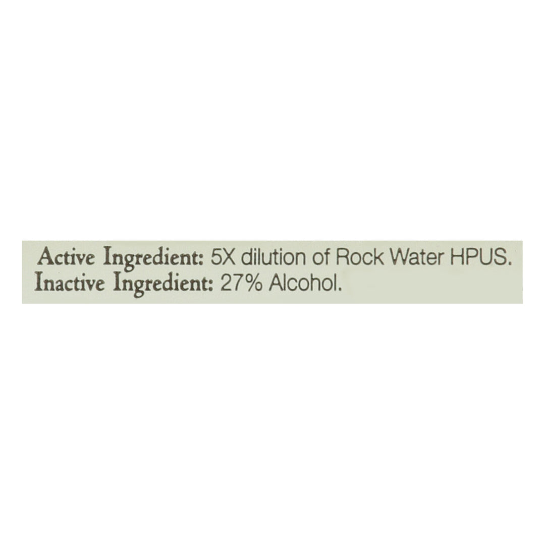 Bach Flower Essences Rock Water 20 Ml [UNFI #86682] T