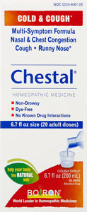 Boiron Chestal Adult Cold & Cough 6.7 Oz [UNFI #40569] T