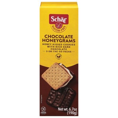 Schar Dark Chocolate Real Honey 6/6.7 Oz [UNFI #77593]