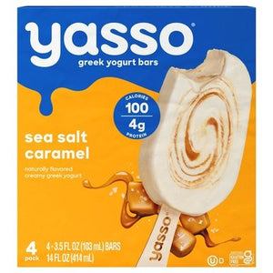 Yasso Sea Salt Caramel 8/4/3.5 Oz [UNFI #89526]