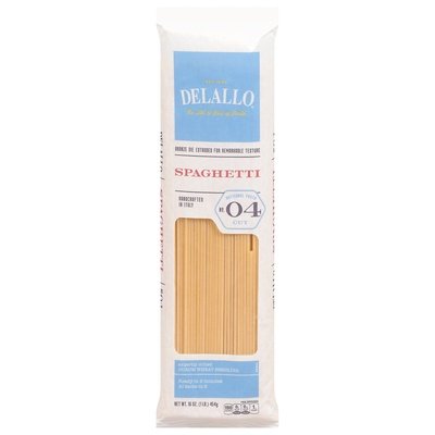 Delallo Spaghetti Bag #4 16/16 Oz [UNFI #52244]