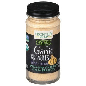 Frontier Nat Prod Co-op Garlic Granules 2.7 Oz [UNFI #28447]