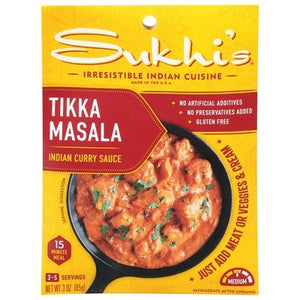 Sukhis Sauce Curry Tikka Masala 6/3 Oz [UNFI #44839]