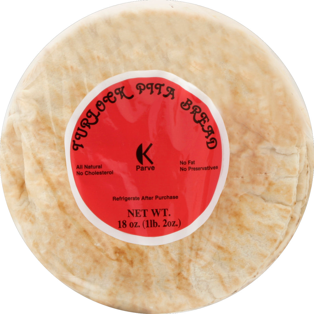 Turlock Bakery Pita White 18/18 Oz [UNFI #59614]