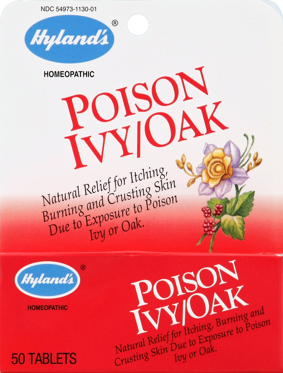 Hylands Poison Ivy/Oak 50 Tab [UNFI #56597] T