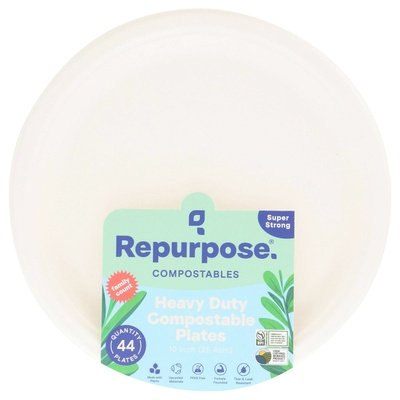Repurpose Bagasse Plates,Compostbl 10In 6/44 Ct [UNFI #14867] T