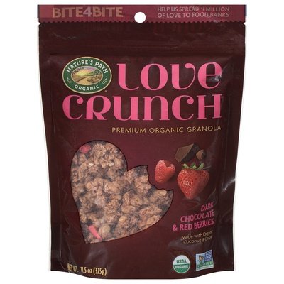 Natures Path Love Crunch Dark Choc/Red Bry 6/11.5 Oz [UNFI #07910]