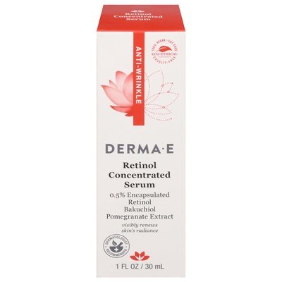 Derma E Anti-Wrinkle Retinol Concentrate Booster 1 Oz [UNFI #32241] T