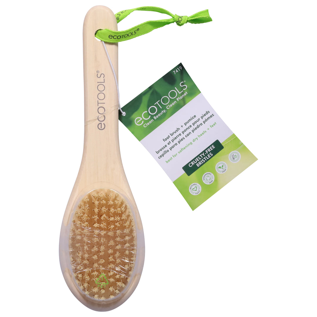 Eco Tools Bamboo Foot Brush File 4 Ct [UNFI #16597] T