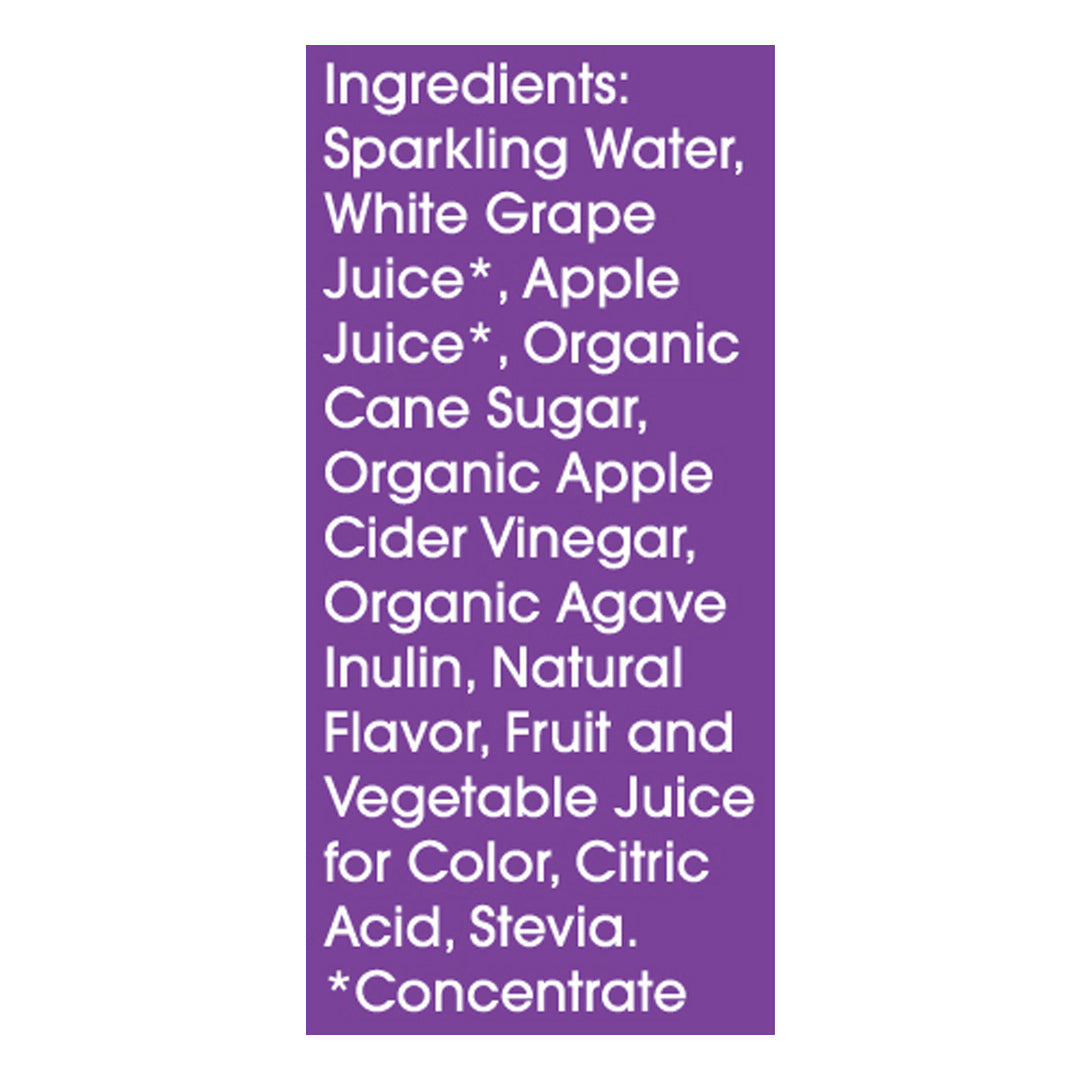 Poppi Grape Prebiotic Soda 12/12 Oz [UNFI #26240] T
