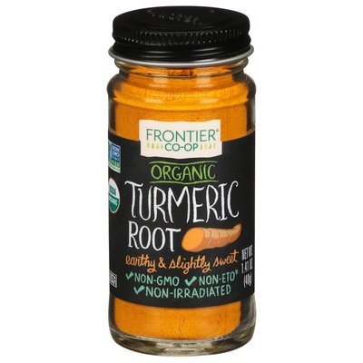 Frontier Nat Prod Co-op Turmeric Root,Grnd,Fair Trade 1.41 Oz [UNFI #84859]