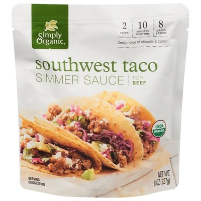 Simply Organic Southwest Taco 6/8 Oz [UNFI #34589]