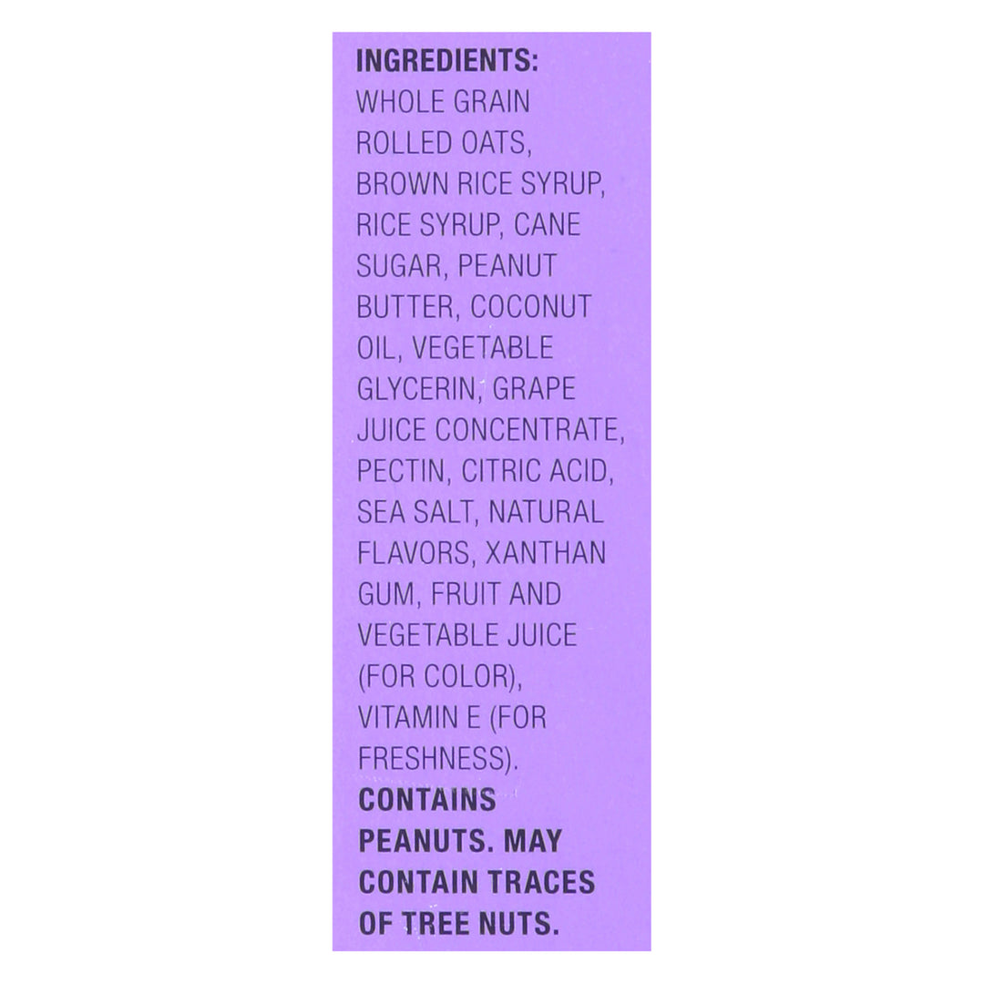 Bobos Oat Bars Grape Jam 12/2.1 Oz [UNFI #74919]