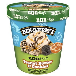 Ben & Jerrys Pb & Cookies 8/Pint [UNFI #73948]