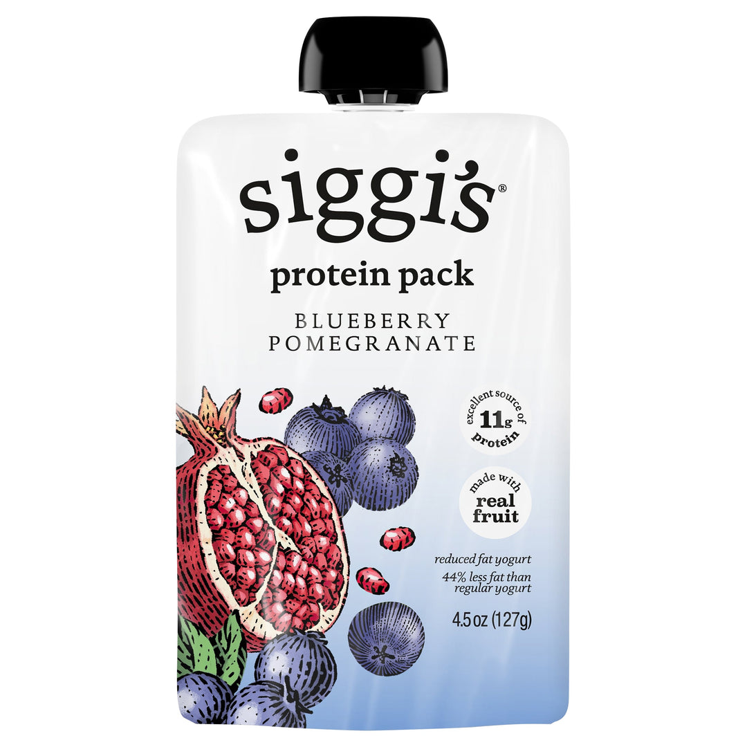 SiggiS Blueberry Pomegranate Less Fat 8/4.5 OZ [UNFI #29635]