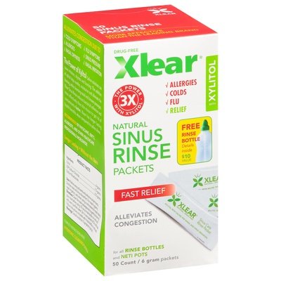 Xlear Sinus Neti Refill Solution 50 Ct [UNFI #20181] T
