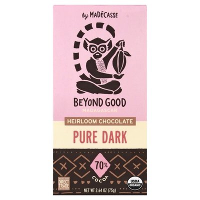 Beyond Good Pure Dark 70% Madagascar 12/2.64 Oz [UNFI #01895]