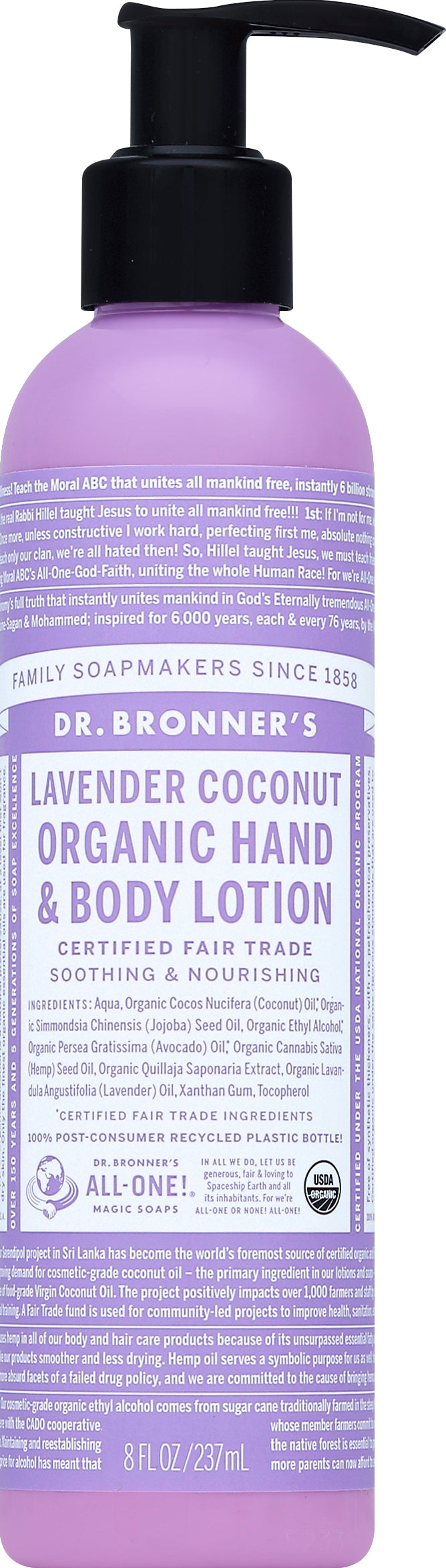 Dr. Bronners Lavender Coconut 8 Oz [UNFI #56071] T
