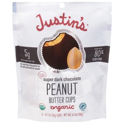 Justins Peanut Butter Cup 6/4.2 Oz [UNFI #83904]