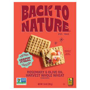 Back To Nature Harvest Rosemary Olive Oil WW 12/7 OZ [UNFI #86758]