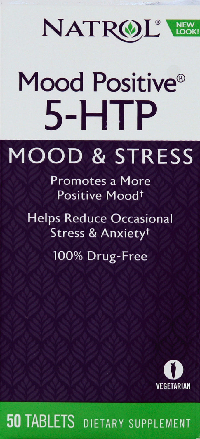 Natrol Mood Positive 5-Htp 50 Tab [UNFI #43354] T