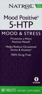 Natrol Mood Positive 5-Htp 50 Tab [UNFI #43354] T