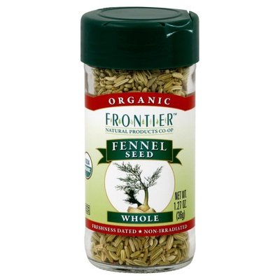 Frontier Nat Prod Co-op Fennel Seed Whole 1.28 Oz [UNFI #28464]