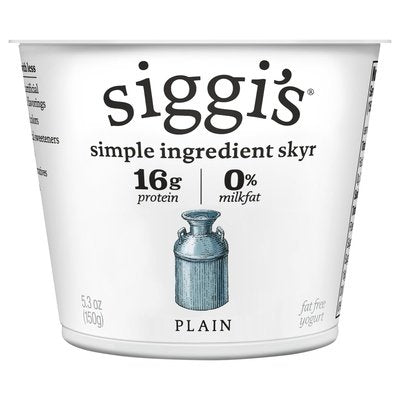 Siggis Plain 12/5.3 Oz [UNFI #11984]