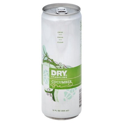 Dry Botanical Bubbly Cucumber Cans 6/4/12 Oz [UNFI #68442] T