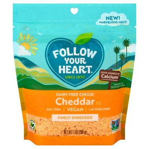 Follow Your Heart Cheddar/Finely Shredded Df 8/7 Oz [UNFI #81398]