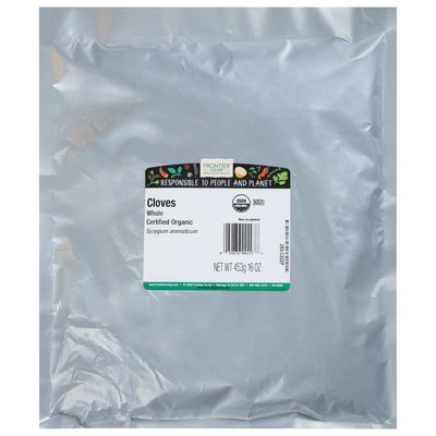 Frontier Nat Prod Co-op Cloves Whole 1 Lb [UNFI #28368]