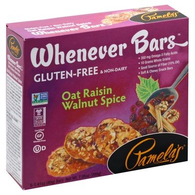 Pamelas Oat Raisin Walnut Spice 6/5/1.41 Oz [UNFI #04619]