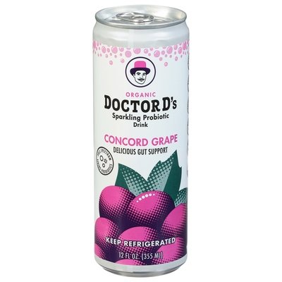 Doctor Ds Concord Grape 6/12 Oz [UNFI #68461]