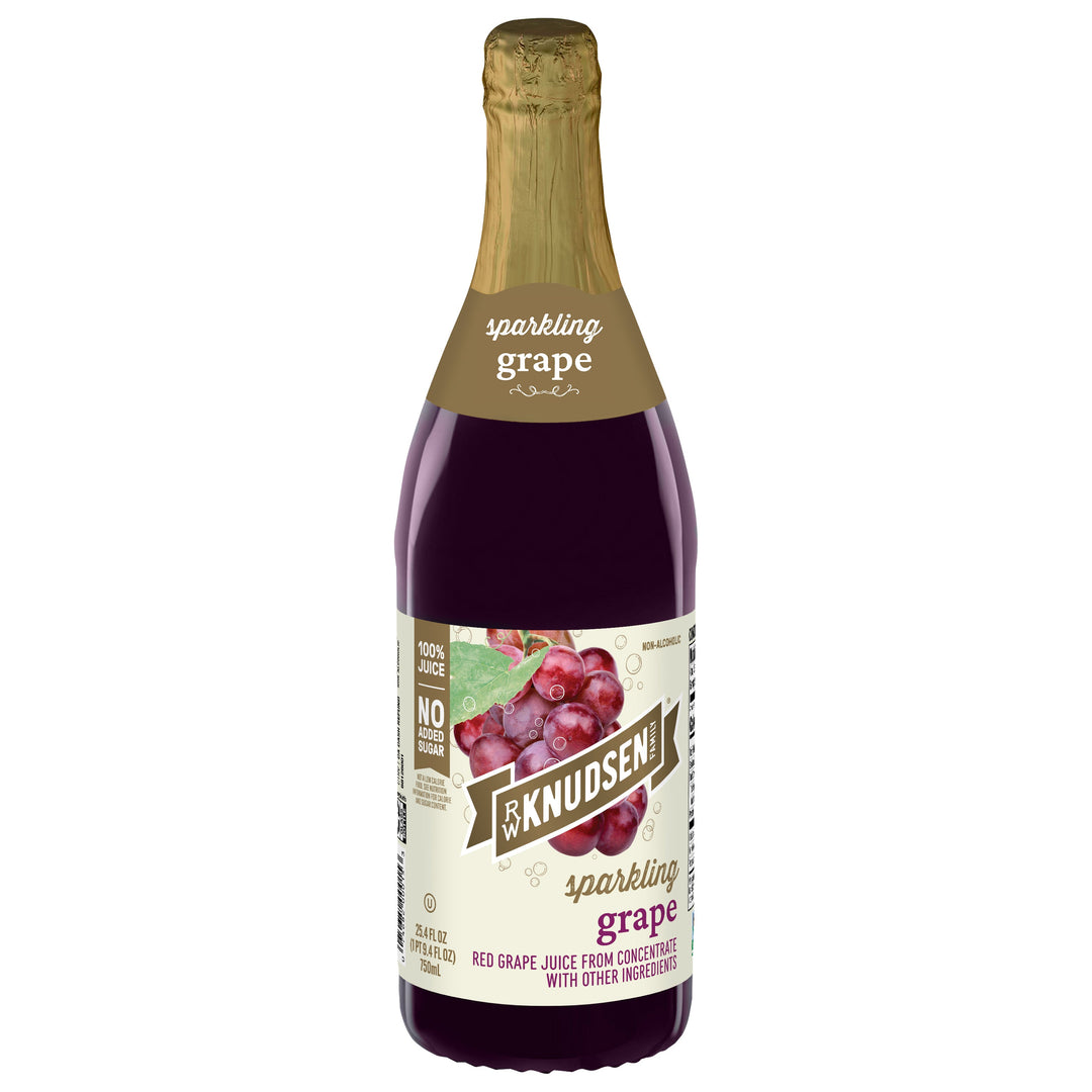 Rw Knudsen Family Sparkling Grape Juice 100% 12/25.4 OZ [UNFI #21055] T