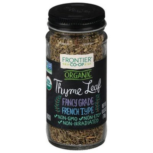 Frontier Nat Prod Co-op Thyme Leaf Whole .8 Oz [UNFI #28445]