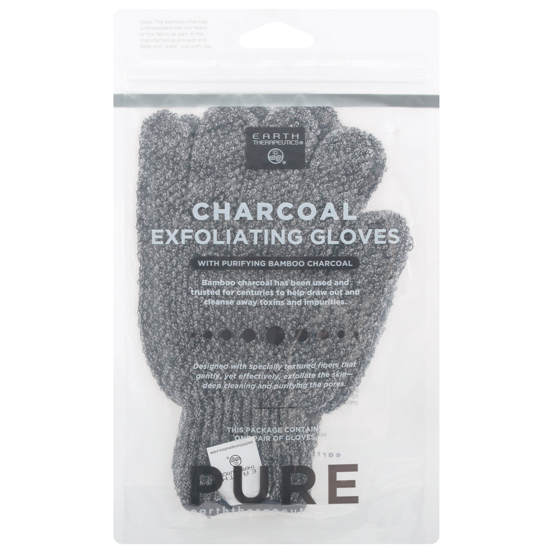 Earth Therapeutics Purifying Exfol Gloves Chrcl .125 OZ [UNFI #58137] T