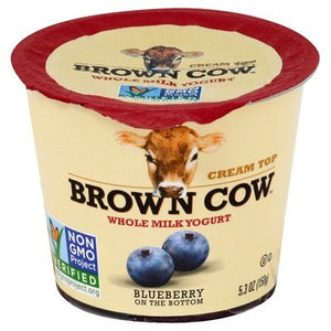 Brown Cow Blueberry 12/5.3 Oz [UNFI #36693]