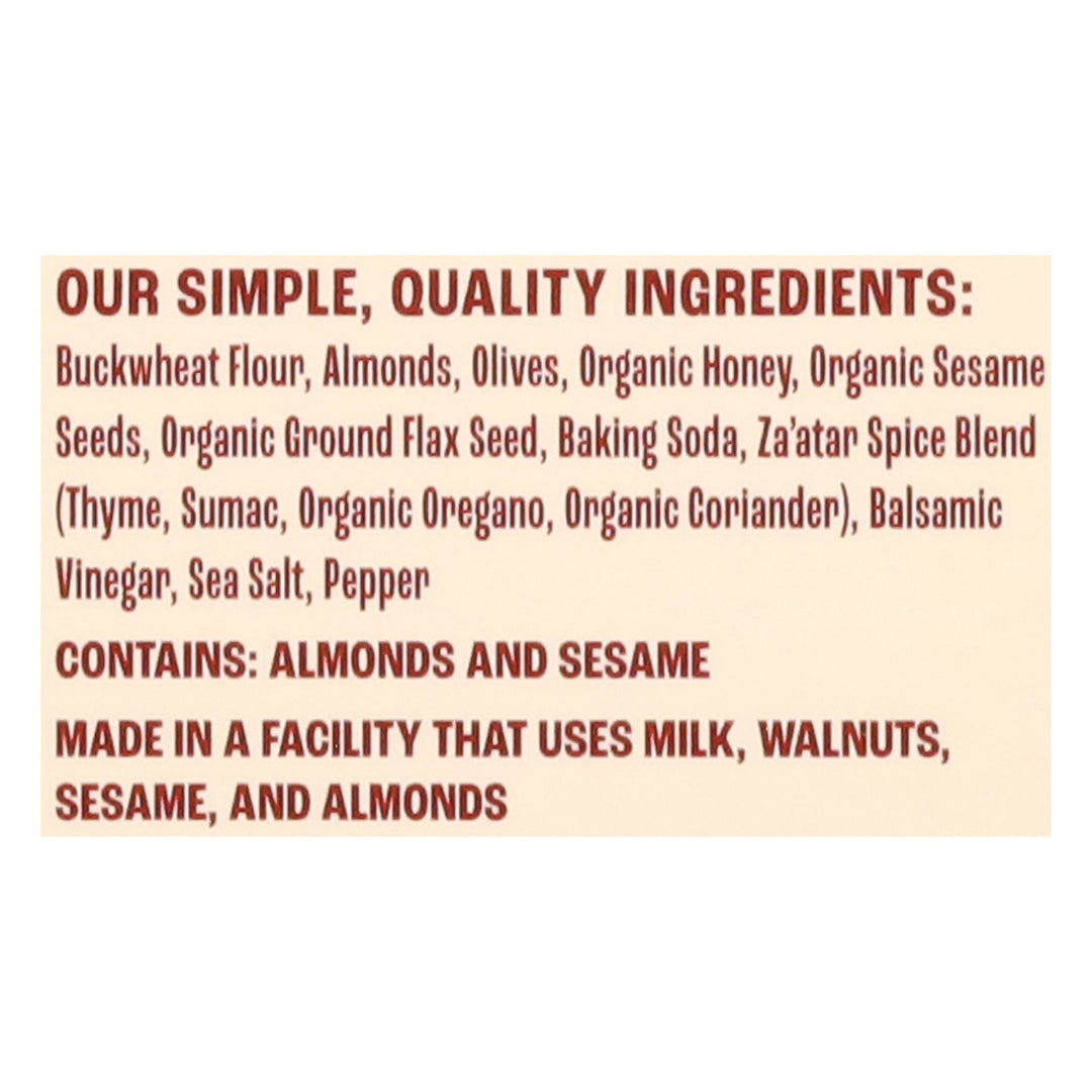 Better With Buckwheat Olive & Zaatar 10/4 Oz [UNFI #18344]