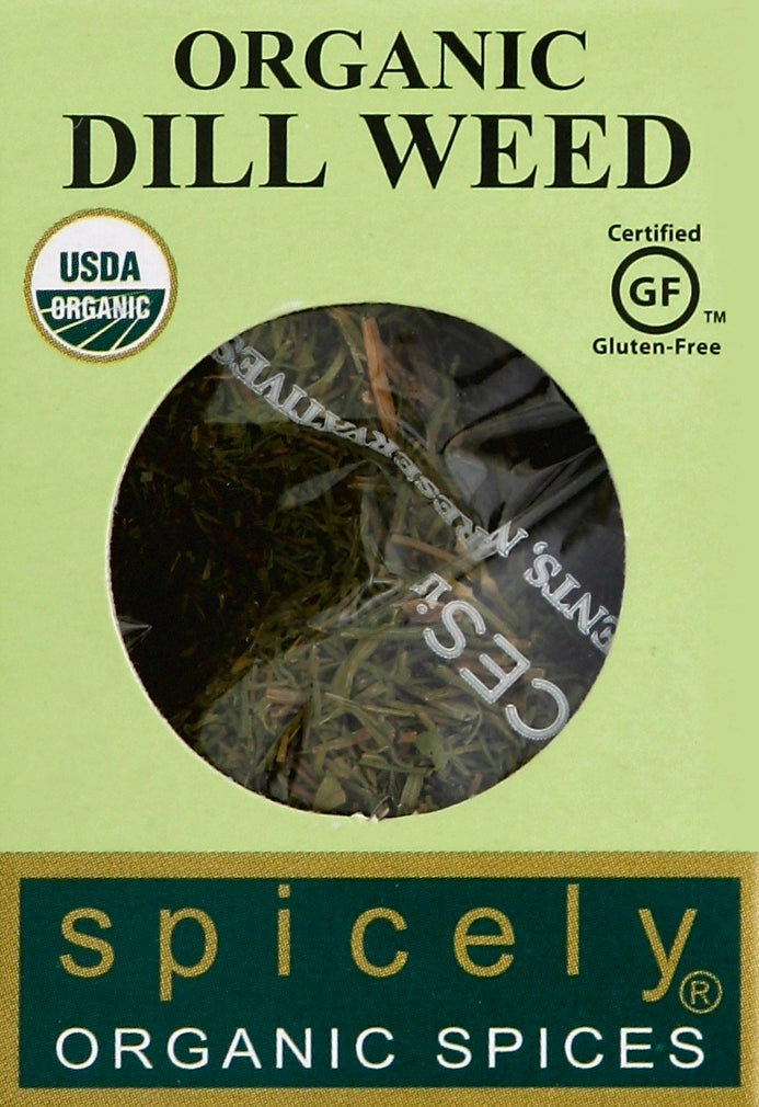 Spicely Organics Dill Weed 6/.1 Oz [UNFI #14375]