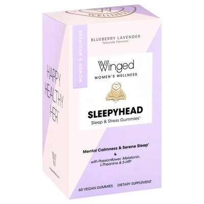 Winged Sleepyhead/Sleep+Stress 60 Ct [UNFI #80584] T
