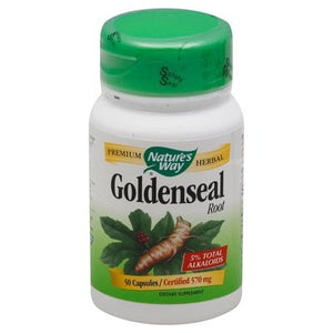 Natures Way Goldenseal Root 50 Cap [UNFI #86287] T