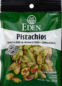 Eden Foods Pistachios Shelled 12/1 Oz [UNFI #68925]