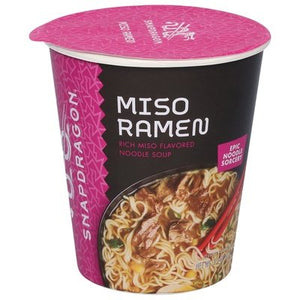 Snapdragon Miso Ramen Cup 6/2.2 Oz [UNFI #89144]
