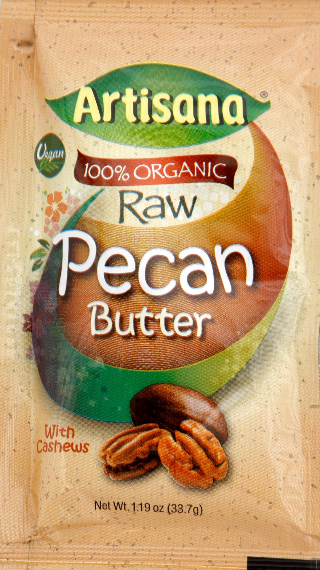 Artisana Pecan Raw Squeez Pack 10/1.06 Oz [UNFI #51522]