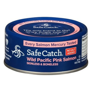 Safe Catch Pink Salmon No Salt Added 6/5 Oz [UNFI #14823]