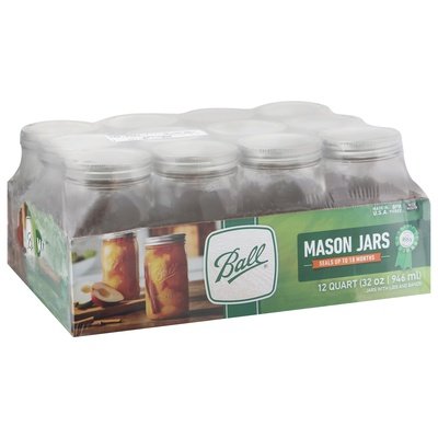 Ball Canning Quart (32 Oz) 1/12/32 Oz [UNFI #05502] T