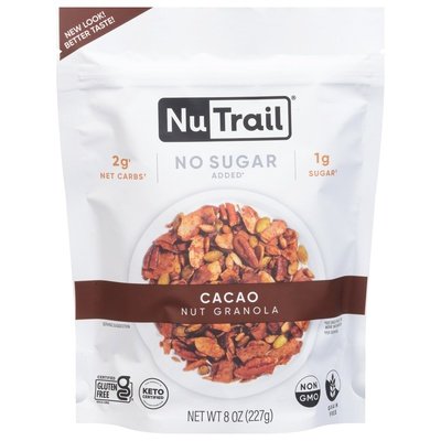 Nutrail Dark Chocolate Granola 6/8 Oz [UNFI #99680]