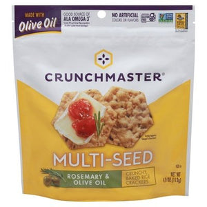 Crunchmaster Rosemary & Olive Oil 12/4 Oz [UNFI #33590]