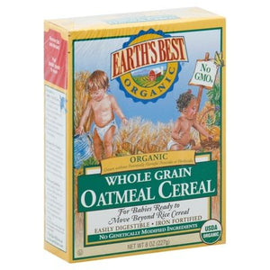 Earths Best Oatmeal 12/8 Oz [UNFI #39098]
